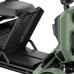 Heavy Duty 4-Wheel Electric Mobility Scooter w/Cargo Platform 1000W 15MPH 600LBS