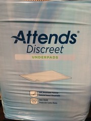 Attends Discreet Underpads 23″ x 36″, UFS236RG, 15pk Soft Breathable Odor Shield