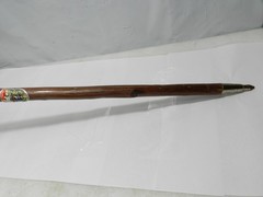 Vintage German Ice Pick Walking Stick Cane (Wanderstock) w/ Badges 32″ N86J
