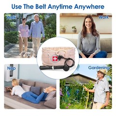 Decompression Belt Back Brace Lumbar Spinal Support & Extender Belt Air Traction