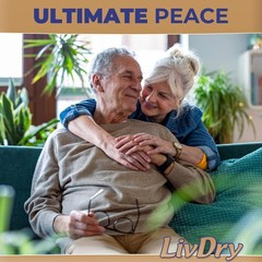 LivDry Large Ultimate Adult Incontinence Underwear, Max Absorbent Adult Diapers