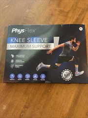 Physflex knee sleeve maximum support size XL