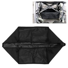 Wheelchair Underneath Bag 600D Oxford Cloth Movable Under Seat Basket For