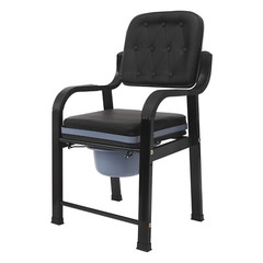 250kg/551lbs Heavy Duty Bedside Commode Seniors Adults Elderly Toilet Chair