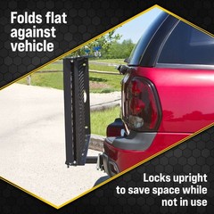Titan Ramps Hitch-Mounted Wheelchair and Scooter Carrier – 400 lb. Capacity