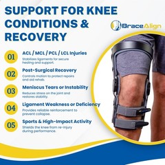 Brace Align Apex ACL Stabilizer – PDAC L1845/L1852 Approved Double Upright Knee