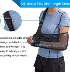Breathable Mesh Shoulder Sling – Comfortable & Adjustable Arm Brace for Recovery