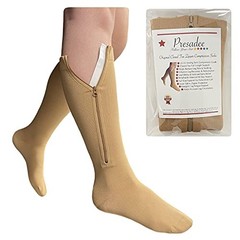 Original Closed Toe 20-30 mmHg Zipper Compression Small/Medium (1 Pair) Beige