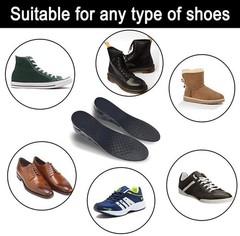 INXIHELA – Adjustable Height Insole US 5-9, 3-9 cm (1.18-3.54 Inch), Black