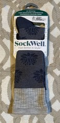 Sockwell Women’s Compression Socks Size M/L 20-30 mmHg Lotus Lift NWT