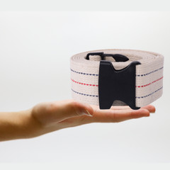 Gait Belt and Transfer/Walking Assist Quick-Click Standing Aid, 72inch Long