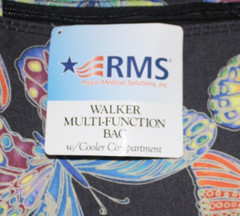 RMS Water Resistant Tote Bag for Walker and Scooter – Butterfly NEW
