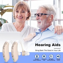 Behind-the-Ear Hearing Devices – Rechargeable, Comfortable