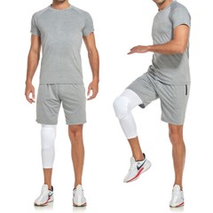 Compression Sleeve Support Leg Knee Brace Pad Socks Sport Basketball Men & Women