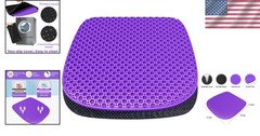 17″ x 15″ Large Gel Seat Cushion – Breathable & Non-Slip for Ultimate Comfort