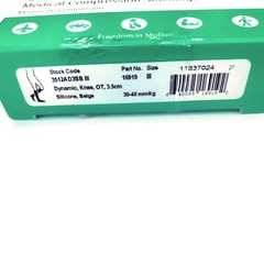 Juzo 16919 30-40 mmHg Dynamic Knee OT Silicone 3.5cm Sz III Compression Stocking