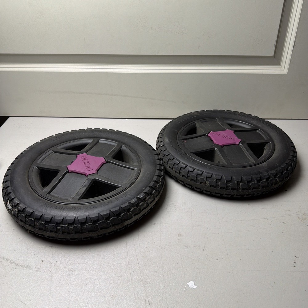 Jazzy EVO 613 Power Wheelchair PAIR Drive Wheels DGN2005417 Free Shipping