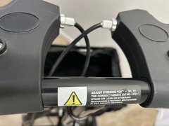 Unbranded Black Steerable Knee Walker Medical Scooter Foot Injuries, Preowned