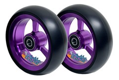 5″ X 1 .40″ Front Caster Wheels With Color Rims. Sold as Pair