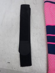 MetCalo Compression Knee Sleeve XL Pink Blue Support Brace with Strap