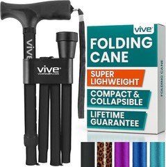Collapsible Walking Cane with Ergonomic Grip – 37-inch Lightweight Mobility Aid
