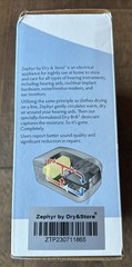 Zephyr by Dry & Store Hearing Aid Cochlear Implant Dryer New Condition Open Box