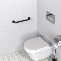 16 Inch Oil Rubbed Black Stainless Steel Shower Grab Bar, Bathroom Safety Hand R