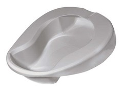 Bed Pan Contoured Disposable Retail Boxed Each