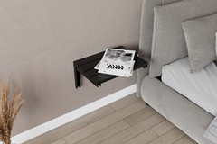 Natural Solid Wood Folding Shower Seat Wall Mounted Bath Stool Shower Bench