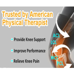 Compression Knee Brace Support Patella Meniscus Sport Joint Pain Arthritis Wrap