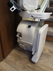 bruno elan sre 3050 stairlift, 9ft, 8in Rail, Left Side
