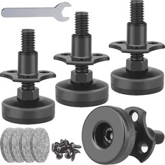 Anwenk Adjustable Leveling Feet Furniture Levelers Table 4pack