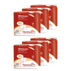 Tranquility SlimLine Briefs X-Large, 56 – 64in Waist – 72 Count