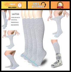 Orthopedic Boot Sock Liners – 2 Pairs for Walking Boots & Fracture Casts