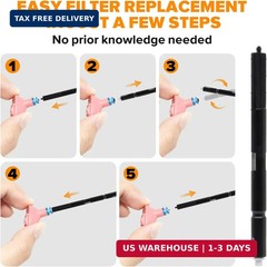 32pcs Hearing Aid Filters, Wax Guard Filters for Phonak, Widex, Unitron and Reso