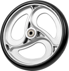 2 Pcs Wheels Replacement for Wheelchairs Solid 8 Inch Walker Wheels Replacement