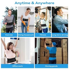 Self-Heating Magnetic Back Brace – Lightweight Support for Sciatica Relief