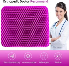 Soft Gel Seat Cushion with Washable Cover – Ultimate Comfort for Long Sitting