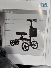 Zenart Knee Walker MT-9253 Black Scooter