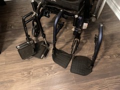 Ki Mobility Liberty FT Tilt-in-Space Wheelchair – ONE SET OF FOOTRESTS