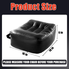 Extra Thick Chair Cushions for Office,6 in Breathable Adult Booster Seat for Car