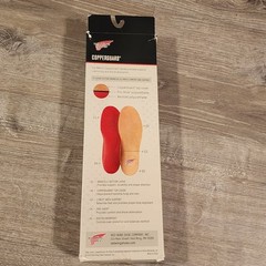 Red Wing Copperguard Work Orthotics RW 420 Men’s Size 15 FLAT/LOW ARCH Insoles