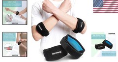 Versatile Elbow Support Braces for Tennis & Golf – 2 Pack Adjustable Design