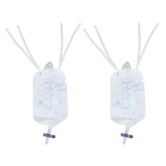Male Shorts Pee Bag Wearable Men Urinal Bag Elastic Waistband Reusable Portable