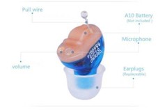MiNi Digital Invisible Hearing Aid CIC Small Sound Voice Amplifier Enhancer US