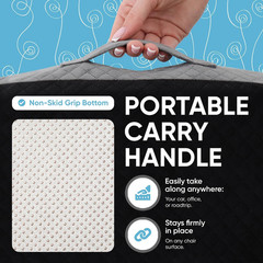 Large Memory Foam Seat Cushion 19×17 Ergonomic Office Chair Car Cushion