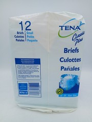 Tena Vintage Plastic Adult Diapers Pack Of 12 Small