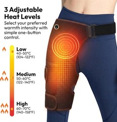 Hip Brace Heating Pad – Heated Support for Hip Pain Sciatic Nerve