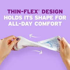 Ultra Thin Incontinence Pads & Postpartum Pads for Bladder Leaks, 4 Drop Mode…