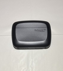 ReSound GN Hearing Aid Charger Case C-1 Gray Portable Charging Dock Holder